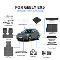 Boîte de rangement inférieure pour console centrale Geely EX5, accessoire en plastique ABS, organisateur de console centrale, accessoires intérieurs