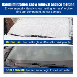 <span class=keywords><strong>Spray</strong></span> dégivrant pour pare-brise Getsun, hiver, déneigement, glace, agent dégivrant amovible - Product Image 4