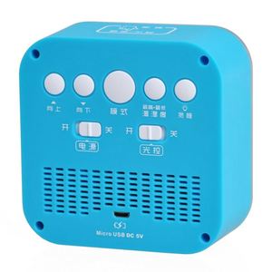 Fashion Home Electronic LCD <b>Cube</b> Alarm Clock Night <b>Light</b> Thermometer Hygrometer Calendars Backlight Rechargeable Battery Modern - Product Image 5