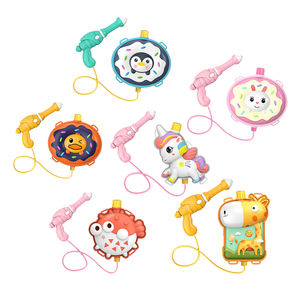 ปืนฉีดน้ำพลาสติกสำหรับเด็ก ลายการ์ตูนไดโนเสาร์น่ารัก ดีไซน์สัตว์ สำหรับเล่นกลางแจ้งในฤดูร้อน ของเล่นเด็กขายส่ง EP - Product Image 1