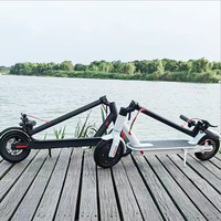Scooter Eléctrico Plegable de Aluminio, 25 km/h, Modelo H5 Inteligente, Batería de Litio de 10 AH, Venta al Por Mayor