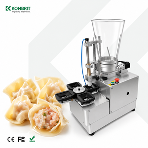 Machine à wontons pour la fabrication de wontons en forme de poisson rouge, <span class=keywords><strong>momo</strong></span>, gyozas et autres aliments farcis - Product Image 5