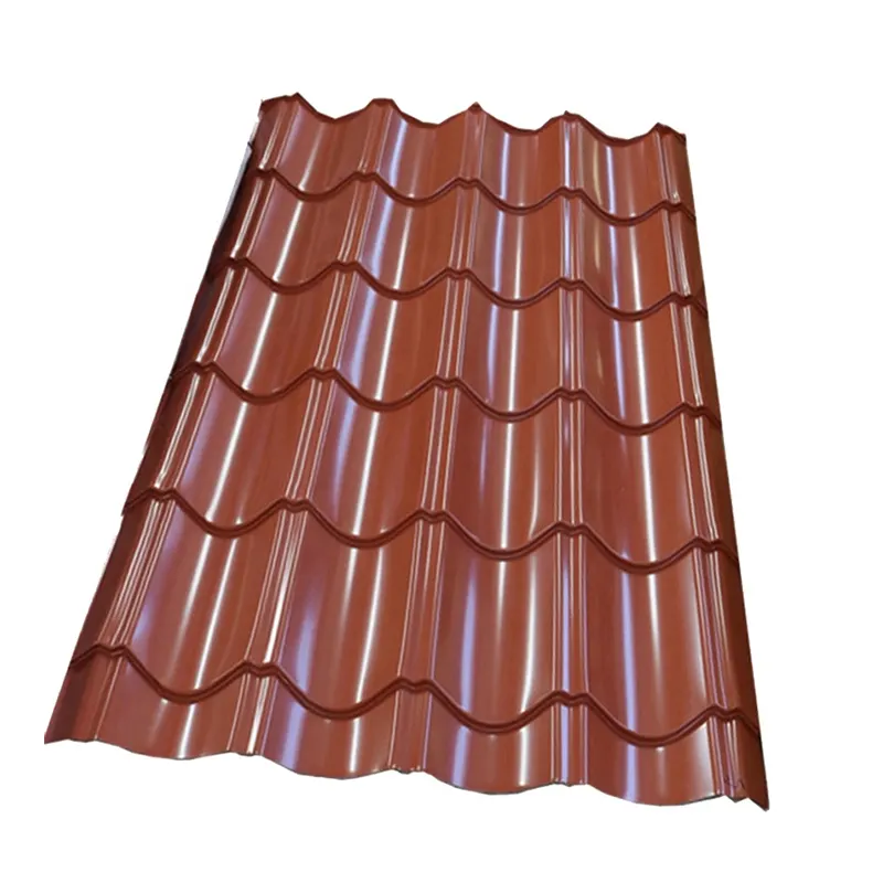 標準サイズDx51d屋根金属シート/PVC波形屋根タイル/PVC屋根タイル