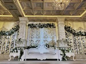 Jewish Indian <b>Wedding</b> Reception Stage USA Modern Fiberglass <b>Wedding</b> Gate <b>Frame</b> Set Decor - Product Image 5