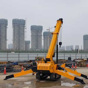 Spinnenkran 1,5 Tonnen 3 Tonnen 5 Tonnen 8 Tonnen Mini-Raupenkran <span class=keywords><strong>5m</strong></span> 9m 14m 16m Spinnenkran für Bauarbeiten - Product Image 1