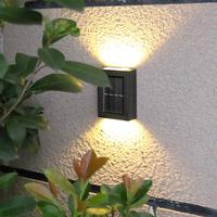Nordic Sconce beleuchtung im freien Sonnenlicht-Sensor LED Solar-Up-Down-Lichter Batterie Wandlampe Sensor Solar-Wandbeleuchtung für draußen