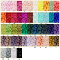 Tissu léger en mousseline 100% soie 6 m