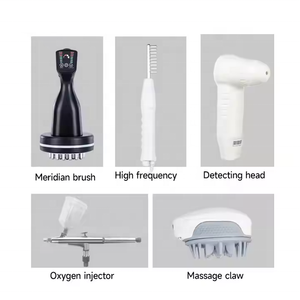 Detektor ozon pertumbuhan rambut HD, untuk penggunaan di rumah Salon 5 dalam 1 penganalisa kulit kepala frekuensi tinggi profesional - Product Image 4