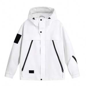 เสื้อแจ็คเก็ตกันลมกันน้ำแบบถอดได้สามในหนึ่งสำหรับฤดูหนาวใหม่  พร้อมโลโก้ OEM สำหรับทุกเพศ เหมาะสำหรับการเดินป่าและกิจกรรมกลางแจ้ง - Product Image 6