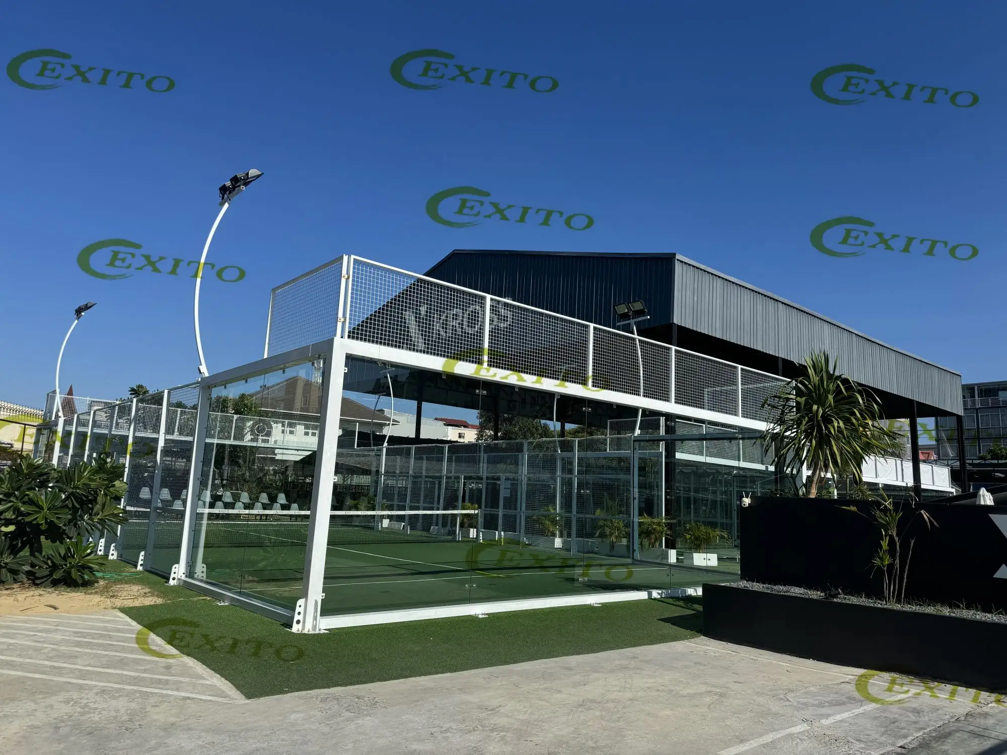 EXITO Padel Tennis Court Indoor Paddle Tennis Court Factory Direct Sale