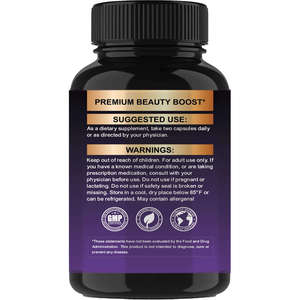 Cápsulas de Biotina, Colágeno y Queratina con 25000 MCG, Suplemento para el Crecimiento del Cabello, Complejo de Belleza para Mujeres, 60 Cápsulas - Product Image 5