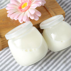 Envase <span class=keywords><strong>de</strong></span> Vidrio Redondo para Postres, Mousse, Pastel, Mermelada, Yogur, con Tapa <span class=keywords><strong>de</strong></span> Plástico, 100ml, 200ml, 300ml - Product Image 3