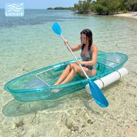 Sac flottant latéral transparent pour siège de kayak en cristal coloré avec kit complet pour usine de fabrication de stations balnéaires Lumark Professional de Chine