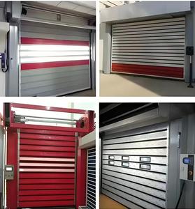 Puerta <span class=keywords><strong>de</strong></span> Garaje Enrollable Automática <span class=keywords><strong>de</strong></span> Aluminio, Resistente al Viento, Puerta Corredera <span class=keywords><strong>para</strong></span> Entrada - Product Image 4