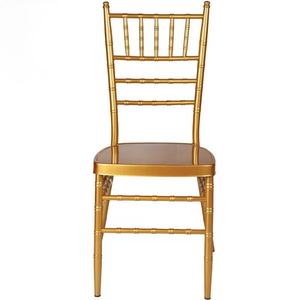 P Hotel <b>Chairs</b> <b>Metal</b> Stackable Banquet <b>Dining</b> <b>Chair</b> for Events and Wedding Party Use golden <b>chair</b> - Product Image 3