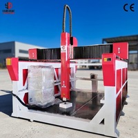 Machine de fraisage CNC rotative 4 axes 3D 4D pour moules en bois, mousse de polystyrène, plastique EPS, polystyrène expansé