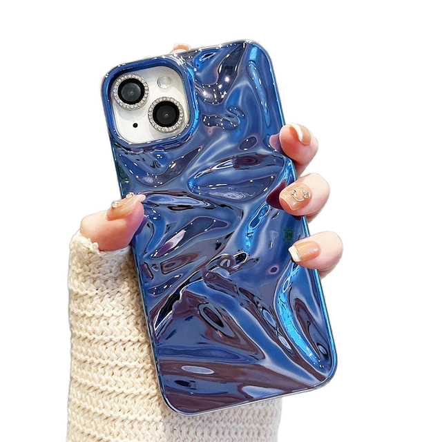 Luxury-Metallic-Gel Silicone Soft TPU Bumper Luxury TPU Metallic Gel Phone Case for iPhone 17 air 17 16 15 14 13 12 11 Pro Max