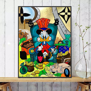 Peintures sur toile, affiches et impressions d'art graffiti, décoration moderne pour salon, Cuadros - Product Image 3