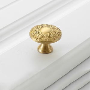 Boutons de meubles en laiton massif poignées de tiroir d'armoire réglables poignées d'armoire de cuisine en or poignées de garde-robe européenne poignées <span class=keywords><strong>commode</strong></span> - Product Image 5