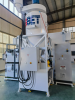 Découpeuse à jet d'eau pure robotisée industrielle CNC BBET à montage en hauteur pour la ligne de production de transformation des matériaux souples automobiles