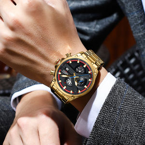 นาฬิกาข้อมือสำหรับผู้ชายสุดหรูทำจากโลหะอัลลอย2513สำหรับ3BAR ควอตซ์สแตนเลสสตีลกันน้ำใช้แสดงวันที่ - Product Image 3