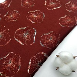 Tessuto Popeline di Cotone Pettinato Organico <span class=keywords><strong>Liberty</strong></span> con Motivo Floreale a Forma di Medusa per Abiti, Camicie, Gonne e Completi da Donna e Ragazza - Product Image 3