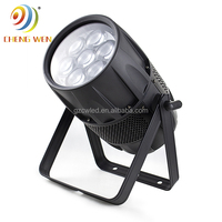 Projecteur PAR étanche IP65 7x40 W RGBW 4 en 1 Zoom LED PAR 64 pour mariage, fête, scène, DJ, discothèque
