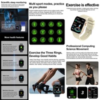 Vanssa-Reloj inteligente deportivo para hombre y mujer, pulsera deportiva con banda H, T92, NFC, BT, llamada, precio económico de fábrica