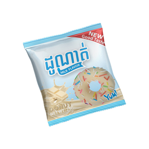 Mini-beignets saveur lait, gâteau donut, snack de boulangerie sucré, vente chaude, boîte personnalisable avec logo disponible - Product Image 1