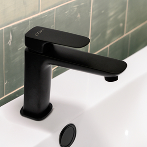 Nove MEDIUM Mélangeur de lavabo à levier unique noir sans déchets Outil de tournage fonctionnel - Product Image 5