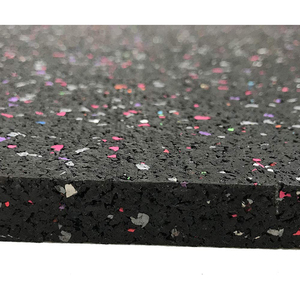 Tappetino <span class=keywords><strong>in</strong></span> <span class=keywords><strong>Gomma</strong></span> ad Alta Densità per Protezione Pavimenti di Palestre e Attrezzature Sportive - Product Image 5