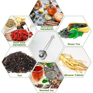 Nouveauté conçu prêt à expédier en acier inoxydable 304 maille fine boule de thé infuseur passoire pour feuilles mobiles thé infuseur cuillère filtre - Product Image 5