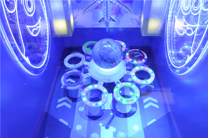 Máy Đổi Vé Nhịp Độ Nhanh Trò Chơi Arcade Đổi Xu Du Lịch Không Gian Vận Hành Xổ Số - Product Image 5