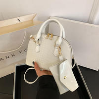 Nouveau Sac à Main Printemps Motif Crocodile pour Femme – Sac Bandoulière de Haute Qualité avec Fermeture Éclair en Polyester