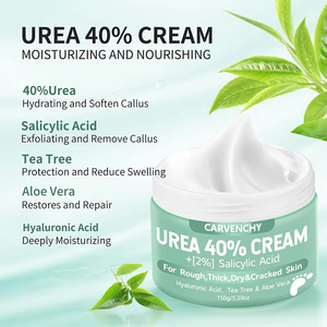 Vente chaude 40% <span class=keywords><strong>crème</strong></span> pour les pieds à l'<span class=keywords><strong>urée</strong></span> talons fissurés 2% <span class=keywords><strong>crème</strong></span> d'<span class=keywords><strong>urée</strong></span> à l'acide salicylique <span class=keywords><strong>crème</strong></span> pour les pieds à la main intensément hydratante - Product Image 4