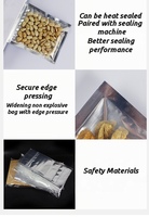 Offre Spéciale étanche à l'humidité côté gousset sac étanche Mylar feuille d'aluminium fermeture éclair PE emballage en plastique pour bonbons gravure imprimée