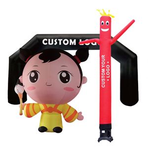 Custom Design Outdoor <b>Inflatable</b> Arch with Balloon Starting Gate and <b>Car</b> Model Garland Waterproof & Durable - Product Image 1