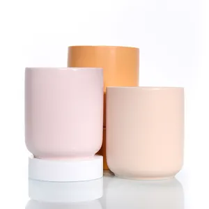 400ml Frosted Pink Glass Candle Jars with Wooden Lid Wholesale - China Pink  Glass Candle Jars and Frosted Glass Candle Jar price