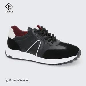 LANCI 2024 Neu-Angebot Schuhe Fabrik Eigen-OEM-Fähigkeit von Echtleder-Sneakers Schuhe für Herren und Skateboard-Schuhe