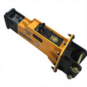 Marteau hydraulique SOOSAN SB20, type boîte, silencieux, pour démolition de roche et de béton, avec burins de 45 mm, pour excavatrice de 1,2 à 3 tonnes - Product Image 1