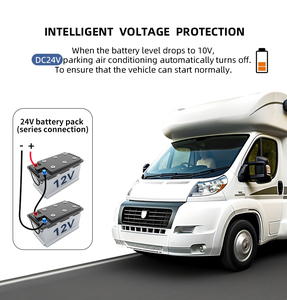 Système <span class=keywords><strong>de</strong></span> climatisation 12 volts 24v pour toit <span class=keywords><strong>de</strong></span> camion, refroidisseur <span class=keywords><strong>de</strong></span> stationnement électrique pour camping-car, caravane, climatiseur 7500btu 12v pour camions - Product Image 5