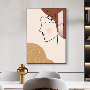 Pintura Decorativa para Restaurante, Moderna, Sencilla, de Lujo, Mural de Pared para Sala de Estar, Comedor, Dormitorio Nórdico de Alta Gama - Product Image 2