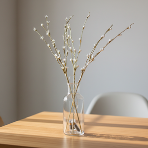 Lumières de Noël à piles en forme de branches de cerisier, lumières LED pour la décoration de la pièce, éclairage de fête - Product Image 3