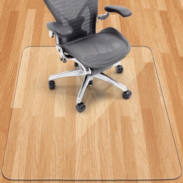 New Arrival Chair Mats Good Selling Glass Chair Mat Modern Style Desk Floor Mat for Carpet