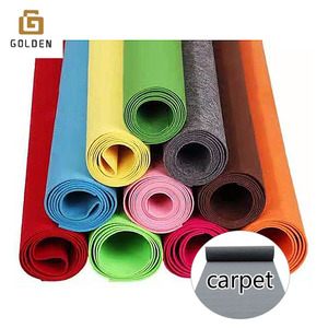 Alfombra de fieltro de aguja de pila de terciopelo no tejido Alfombra perforada con aguja de Fieltro de Poliéster para exhibición de eventos - Product Image 3