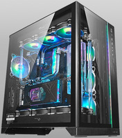 Ordinateur de bureau PC Gamer avec carte graphique RX 580, 16 Go de RAM, SSD 240 Go, carte mère B250 PC Mate