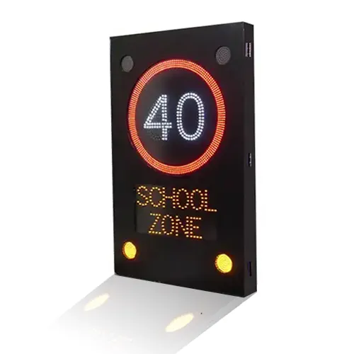 Radar velocidade medição outdoor sinal limite de velocidade solar pode ser personalizado LED sinal radar velocidade para a zona escolar