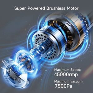 Aspirateur de voiture sans fil haute puissance, aspirateur de voiture USB pour ordinateur, souffleur de poussière électrique sans fil pour clavier d'ordinateur - Product Image 4