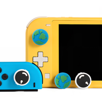 Penutup Pegangan Thumb Stick Lembut untuk Nintendo Switch Oled NS Lite Konsol Joy-pad Silikon Penutup Pegangan Thumbstick