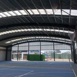 Cancha de Baloncesto con Estructura de Acero y Diseño Moderno para Instalaciones Deportivas - Product Image 2
